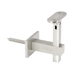 Stainless Steel Wall Mount Adjustable Handrail Bracket for Flat Top Railing