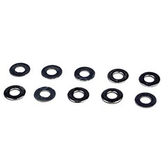100pcs M2 2mm x 5mm x 0.5mm Metric Flat Washer Washers Zinc Plated