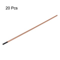 20pcs 6mmx355mm Carbon Arc Air Gouging Rods Copper Graphite Coated Electrode Rod