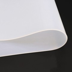 White Silicone Rubber Sheet High Temp Seal Pad Mat 500mm*500mm Various Thickness