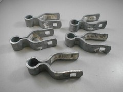 Galvanized Female Frame Hinge for Chain Link Fence Gate 1-3/8 x 5/8 Lot of 5