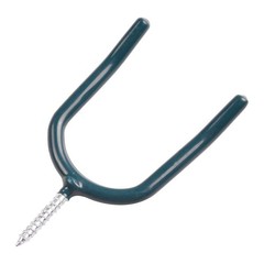 4PCS Screw In U shaped Hook Heavy Duty Wall Mounted Hanging Hook for Garden