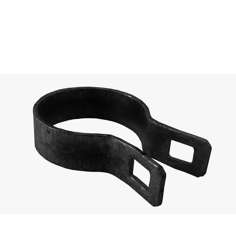 Chain Link Fence BRACE BANDS – BLACK: Chain Link Fence Parts (steel bands)