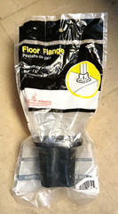 Village Ironsmith FF125 Black Steel Floor Flange 1-1/4” Newel Post Railing