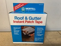 Mortell 510 Roof & Gutter Instant Patch Tape, 25-Ft C87