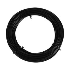 1 Roll Black Coated Stainless Steel Wire Rope Heavy Duty Cable Strand Indoor