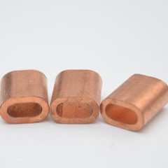 Steel Wire Rope Ferrules Crimping Sleeve Also For Marine Stainless Steel Wire