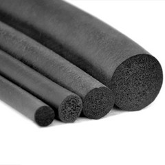 Black Sponge Cord Foam Rubber Gasket Trim Seals 3/4/5/6/7/8/10/12/14mm/15mm/16mm