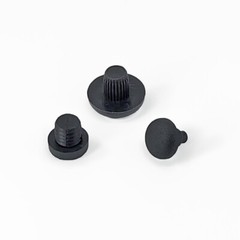 1-500pc 5mm-12mm Snap-On Mini Hole Plug PVC Plastic Non-slip Blanking Seals Bung
