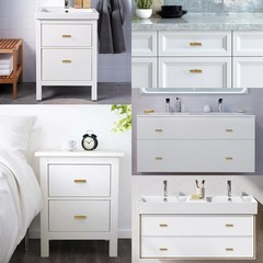 Romeda 12 Pack Gold Cabinet Knobs, 2in Single 12 Pack, 12 | T-type