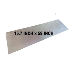 304 Stainless Steel Wire Mesh Screen,15.7 X 59 Inches, 1Mm Hole 20 Mesh, No Rust