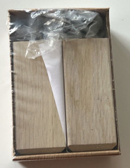 IKEA STUBBARP Leg Adjustable White Stained Oak Effect 2-pack 202.935.68 New
