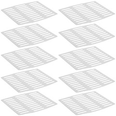 10Pcs Brick Wall Weep Hole Cover Stainless Steel Screen for Efficient Drainage