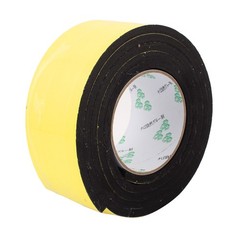60mm x 6mm Single Sided Self Adhesive Shockproof Sponge Foam Tape 2M Length
