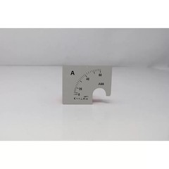 ABB SCL1 60A A1 scale for ammeter eg 173 7