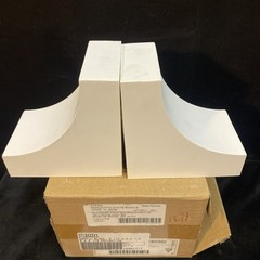 Dentil Blocks 2-Pack Fypon Polyurethane DTLB 5x5x3 Smooth