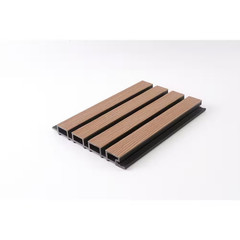 9.8 In. X 107 In. X 1 In. 4 Grid Composite Cladding Siding Outdoor Wall Panel in