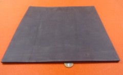 EPDM Rubber Sheet, Black, 1/16″ x 12″ Wide x 12″ Length