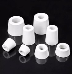 White Rubber Table Chair Furniture Feet Leg Pads Tile Floor Protectors 6mm -50mm