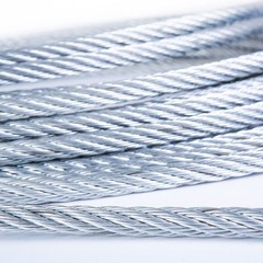 1/8″ Galvanized Aircraft Cable Steel Wire Rope 7×19 (700 Feet) 700 ft.