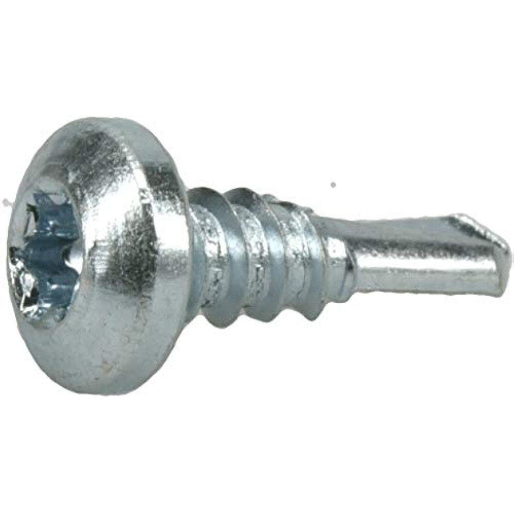 Power Pro Metal Screws, Self-Drilling, Pan Head, 10-16 x 5/8-In., 142-Ct.