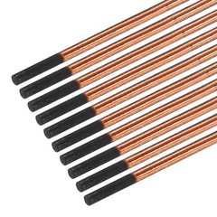 20pcs 5mmx355mm Carbon Arc Air Gouging Rods Copper Graphite Electrode Rods