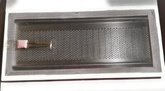 Soffit Vent, PVC Framed with Metal Insect Screen