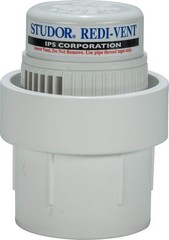 20346 Redi-Vent Air Admittance Valve with PVC Adapter, White, 1-1/2- or 2-Inch C
