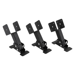 3PCS Roof Beam Brackets Roof Standpipe Bracket Kit Roof Beam Bracket Kit 0-180°