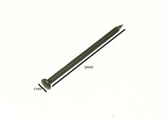 Picture Photo Hanging Hook Pins Blued Plain Head Pack Of 1000