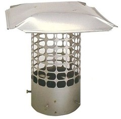 Stainless Steel Masonry Round Chimney Cap Made in the USA