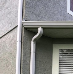 VYH Downspout Gutter Elbows （Positive Elbow，3″x4″ 90 Degrees Style A Gutter E…