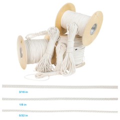 Paracord Planet Diamond Braid Cotton Rope 1/8″, 3/16″, 5/32″ 10 – 1500 Feet