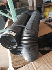 (6/CASE) Flex-Drain, Perforated Black Polyethylene, 4-In. x 25-Ft.