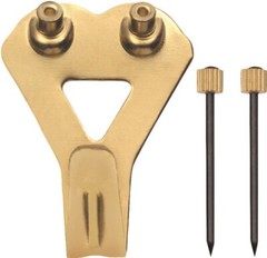 OOK 50025 PACK (2) Professional Picture Hangers with Blue Nails, 50 Lb 5994348