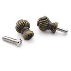 SDTC Tech 4-Pack Antique Lantern Pull Handle Mini Bronze Old Fashioned