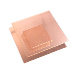 0.3mm – 6mm Thick T2 Pure Copper Plate Sheet Copper Block Laser Cut Many Sizes