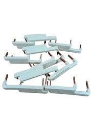ABB ED3074 Xulp1nt Set of 10 Connectors 1p+n 40a 1 Module White