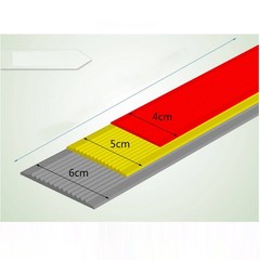 1M PVC Anti-Slip Self-adhesive Step Sticker Stair Floor Safety Strip 3/4/5/6mm