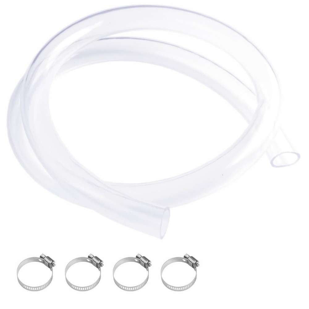 Clear PVC Tubing, 1″ ID x 1-1/4″ OD, 5 ft, Industrial, Agricultural, Engineer…