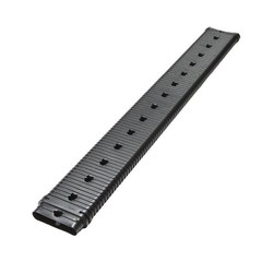 Stealthflow 60 In. Black Vinyl Low Profile Downspout Extension Rainwater Basin