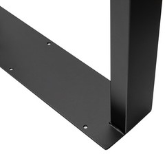 Whuangkaka 36 Inch Metal Bar Table Legs For Desk Dining Table Adjustable Feet