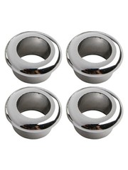 Efficient Cord Management With This Four Piece ABS Desk Grommet Kit For Offices