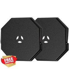 Dremica 2x Siding Mounting Blocks Black Octagon
