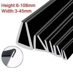 U Shape Rubber Edging Trim Seal Strip Door Glass Edge Protector