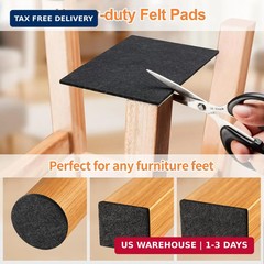 Felt Furniture Pads 300 Pieces, Furniture Pads for Hardwood Floors, Felt Pads fo