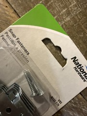 One Pack of 4 Pieces National Hardware Snap Fasteners N192-179 V82 Zinc Plated