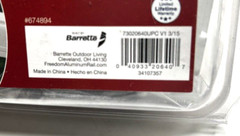 Freedom 1.3-in x 1.4-in Cambridge White Aluminum Post Connector 040933206407