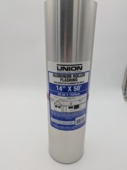 Union Corrugating Aluminum Flashing 14″× 50′ Roof Flashing Roll USA Made
