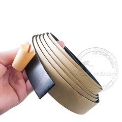 EPDM Self Adhesive Backed Foam Sponge Strip Roll Sheet Tape Sticky Seal 2-100 mm
